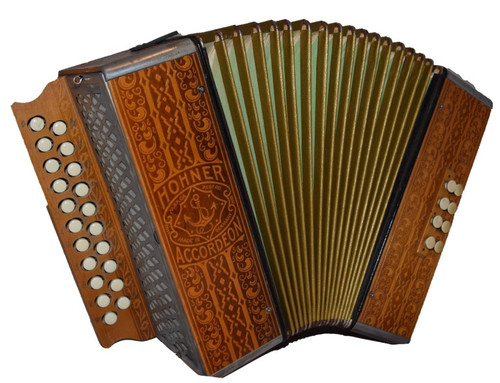Melodeon hohner pokerwork - hohner,