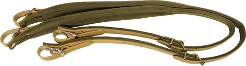 Tan leather melodeon straps - leather,