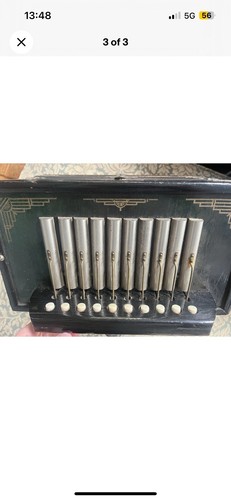 Vintage squeezebox accordian - vintage,