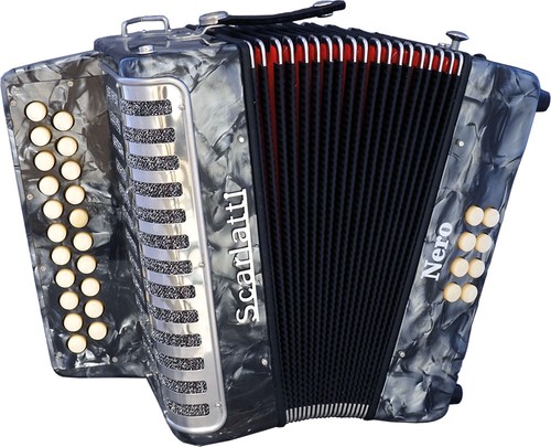 Scarlatti nero melodeon - scarlatti, d/g