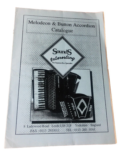 Melodeon button accordion - &,
