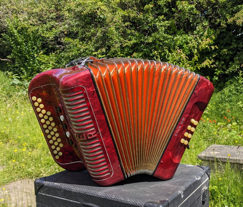 Hohner club iii melodeon - iii, cf